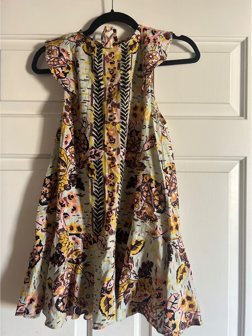 ree People "Summer In Tulum" sleeveless linen-blend tunic MSRP $108 xs